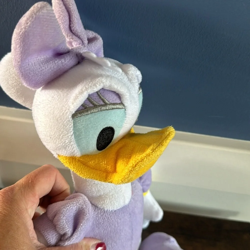 Disney Daisy Duck Purple White & Yellow Plush - Picture 8 of 9